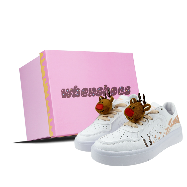 [Custom Shoes] Li-Ning Street Player Low 'Christmas Reindeer Graffiti'