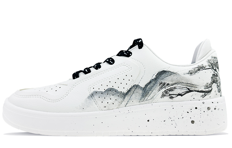 Buy 【カスタムシューズ】Li-Ning Street Players '墨松 ブラック-ホワイト' AGCQ251-2(Team40-男款水墨松树青山黑白)