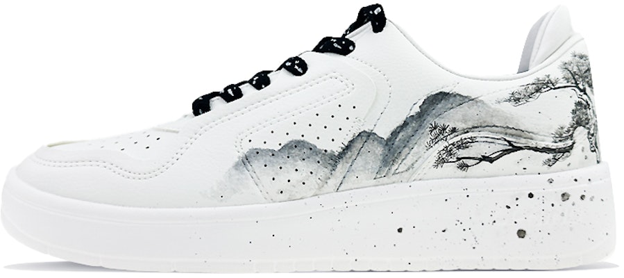 리닝 스트릿 플레이어즈 '묵송 흑백' (커스텀 슈즈) AGCQ251-2(Team40-男款水墨松树青山黑白) Buy 리닝 스트릿 플레이어즈 '묵송 흑백' (커스텀 슈즈) AGCQ251-2(Team40-男款水墨松树青山黑白)