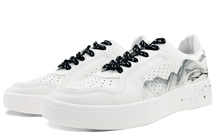 Lookbook 【カスタムシューズ】Li-Ning Street Players '墨松 ブラック-ホワイト' AGCQ251-2(Team40-男款水墨松树青山黑白)