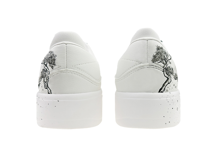 Shop 【カスタムシューズ】Li-Ning Street Players '墨松 ブラック-ホワイト' AGCQ251-2(Team40-男款水墨松树青山黑白)