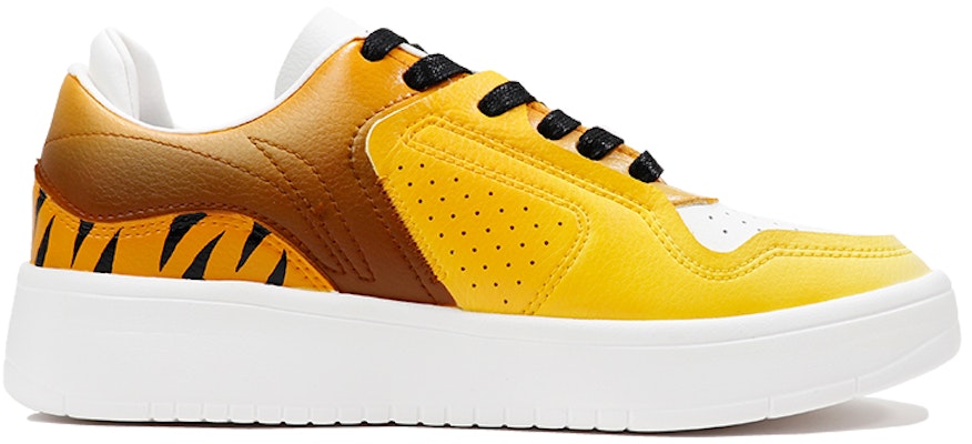 【定制球鞋】LiNing李寧 街頭玩家 虎年限定 像素 機能風 虎紋彩繪 新年專屬定制 低幫 板鞋 男款 棕黃 Order 【定制球鞋】LiNing李寧 街頭玩家 虎年限定 像素 機能風 虎紋彩繪 新年專屬定制 低幫 板鞋 男款 棕黃