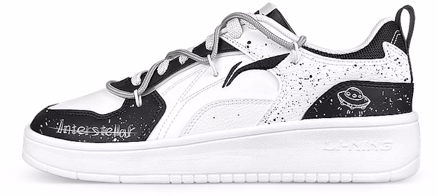 리닝 수이수이 '화이트 블랙 브러쉬 스트로크' (커스텀 슈즈) AGCT147-5(Team叁-男款飞碟解构) Buy 리닝 수이수이 '화이트 블랙 브러쉬 스트로크' (커스텀 슈즈) AGCT147-5(Team叁-男款飞碟解构)