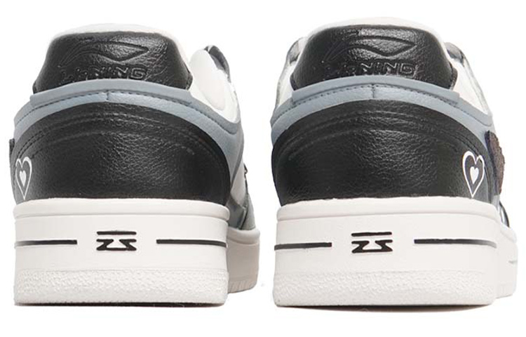 Shop [Sneakers Kustom] Li-Ning Tian Ji Hitam Abu-Abu 'Cinta Kenangan Lama' AGCP299-10(TeamP-旧忆)