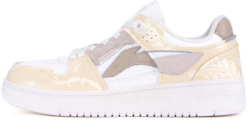 Zapatillas Li-Ning Tian Ji Low 'Pintura Manual Flor de Marañón - Beige' AGCP299-10(TeamR-男款腰果花米白) Buy Zapatillas Li-Ning Tian Ji Low 'Pintura Manual Flor de Marañón - Beige' AGCP299-10(TeamR-男款腰果花米白)