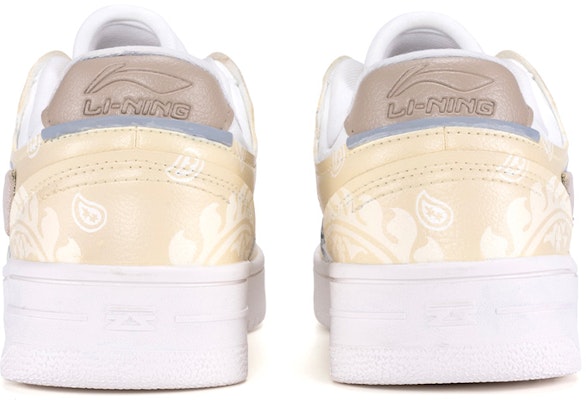 Zapatillas Li-Ning Tian Ji Low 'Pintura Manual Flor de Marañón - Beige' AGCP299-10(TeamR-男款腰果花米白) Shop Zapatillas Li-Ning Tian Ji Low 'Pintura Manual Flor de Marañón - Beige' AGCP299-10(TeamR-男款腰果花米白)