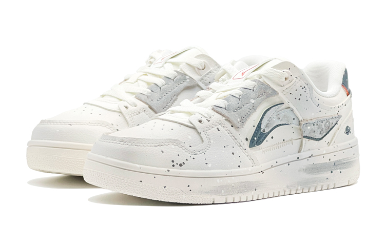 Lookbook 리닝 천지 '블루 화이트 그래피티' (커스텀 슈즈) AGCP299-5(Team88-星球涂鸦S-BOX)