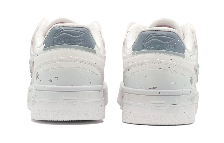 Shop 리닝 천지 '블루 화이트 그래피티' (커스텀 슈즈) AGCP299-5(Team88-星球涂鸦S-BOX)