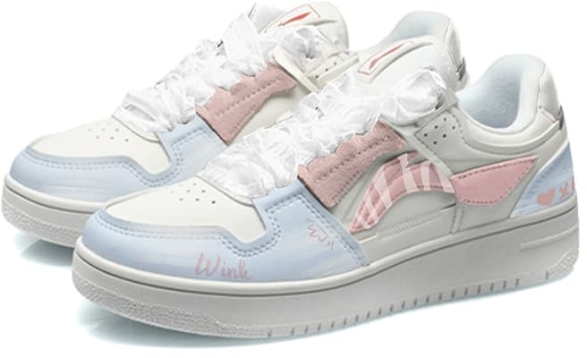 【訂製球鞋】 LiNing李寧 天迹 媚眼WINK 經典休閒 低筒 板鞋 男款 藍白粉 Lookbook 【訂製球鞋】 LiNing李寧 天迹 媚眼WINK 經典休閒 低筒 板鞋 男款 藍白粉