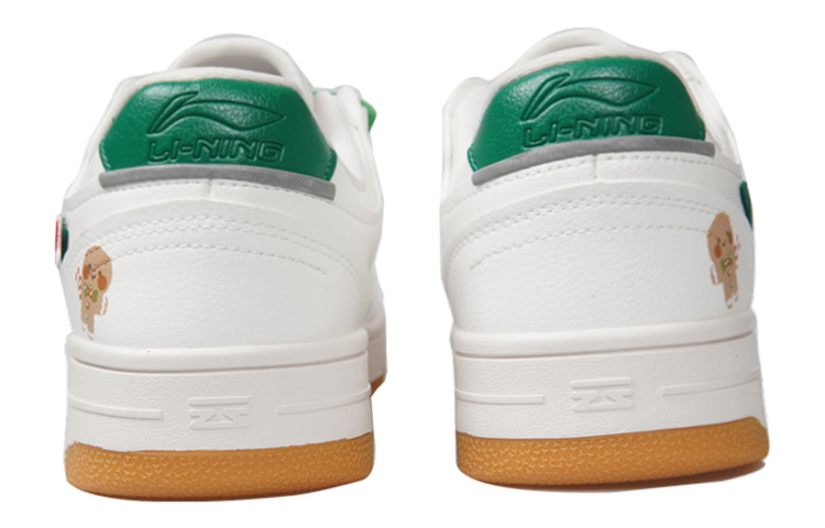 Shop [定制鞋款] 李宁天机 '圣诞涂鸦白绿' AGCP299-6(TeamP-圣诞涂鸦男款白绿QD)