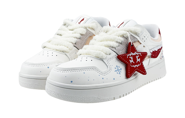 Lookbook 李寧 天機 「クリスマス落書き」カスタムシューズ AGCP299-5(Team叁-男款五星圣诞QD)