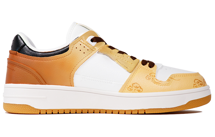 Order 【訂製球鞋】 LiNing李寧 天跡 中國風 虎年限定 吉祥如意 新年禮物 祥云 寅虎 虎紋噴繪 專屬訂製 低幫 板鞋 男款 金棕