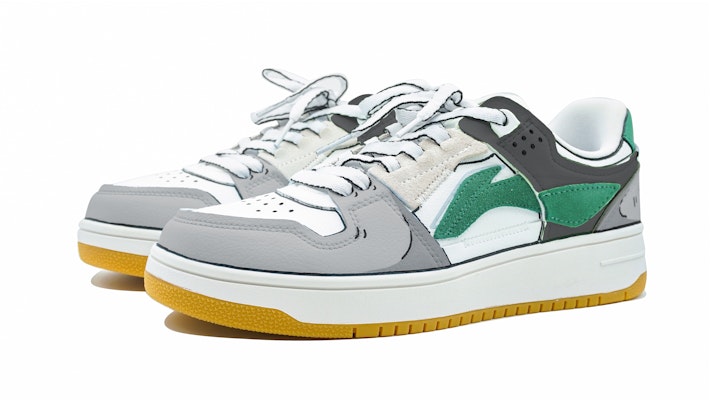 【カスタムシューズ】李寧天机『グレーグリーン 抽象』 AGCP299-6(Team陆-二次元灰绿) Lookbook 【カスタムシューズ】李寧天机『グレーグリーン 抽象』 AGCP299-6(Team陆-二次元灰绿)