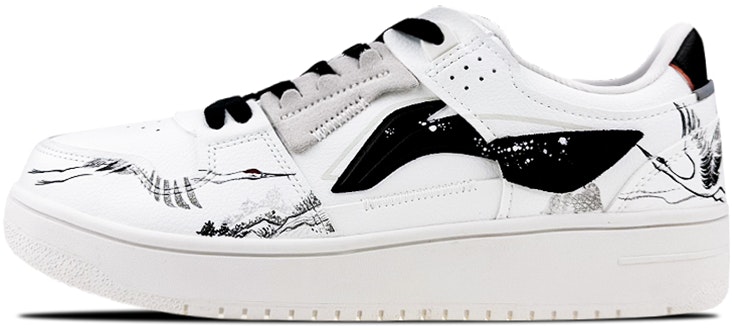 custom-shoes-li-ning-tianji-ink-crane