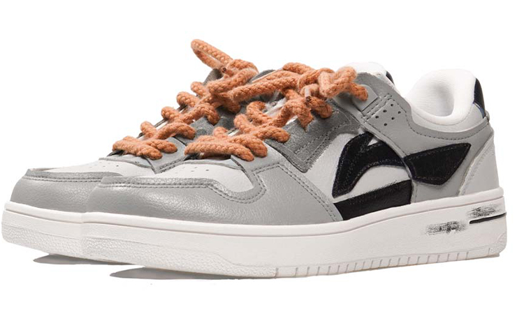 Lookbook [Sepatu Custom] Li-Ning Tianji 'Titik Tinta Khaki' AGCP299-10(TeamP-男款墨点卡其米灰色QD)