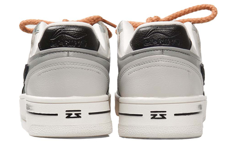 Shop [Sepatu Custom] Li-Ning Tianji 'Titik Tinta Khaki' AGCP299-10(TeamP-男款墨点卡其米灰色QD)