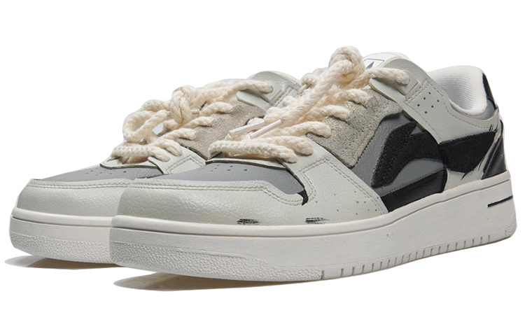 Lookbook 리닝 천기 '롤 카이사 잉크그레이' (커스텀 슈즈) AGCP299-10(TeamP-男款英雄联盟主题水墨灰)