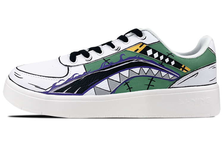 Buy [定制鞋款] 李宁天机‘海贼王索隆白绿’ AGCP335-7(Team叁-男款李宁索隆绿)