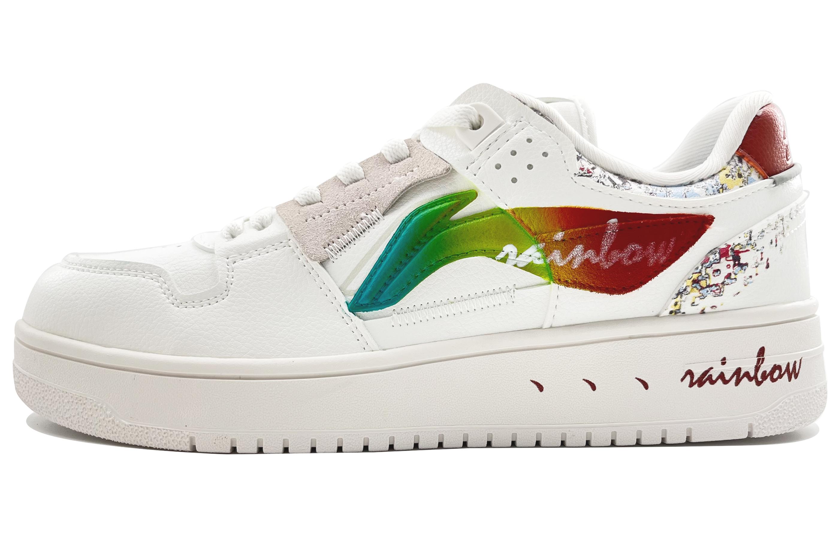 Buy [Kasut Tersuai] Li-Ning Tianji 'Rainbow Candy' AGCP299-5(Team113--数码彩虹)