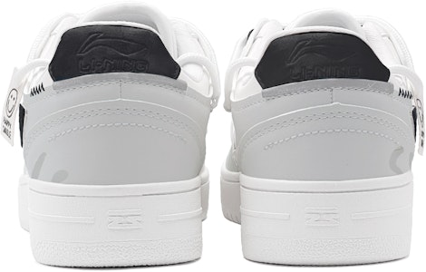 【訂製球鞋】 LiNing李寧 天跡 笑臉 Smile 經典休閒 特殊鞋盒 低筒 板鞋 男款 黑白灰 Shop 【訂製球鞋】 LiNing李寧 天跡 笑臉 Smile 經典休閒 特殊鞋盒 低筒 板鞋 男款 黑白灰