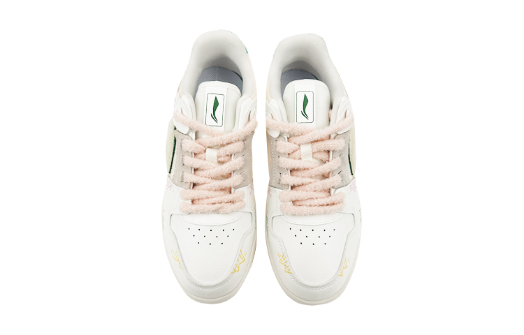 [Custom Shoes] Li-Ning Tianji 'White Green Christmas Graffiti' 圖 4