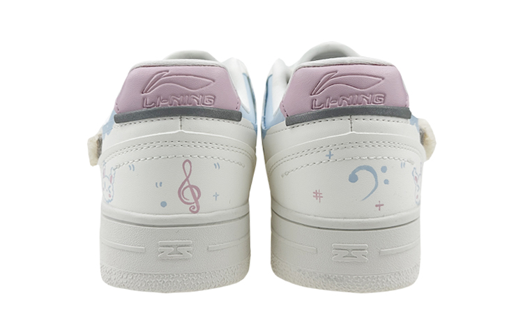 Purchase [Kasut Custom] Li-Ning Tianji 'Putih Merah Jambu-Biru' AGCP299-5(Team叁-男款邦尼白粉S-BOX)