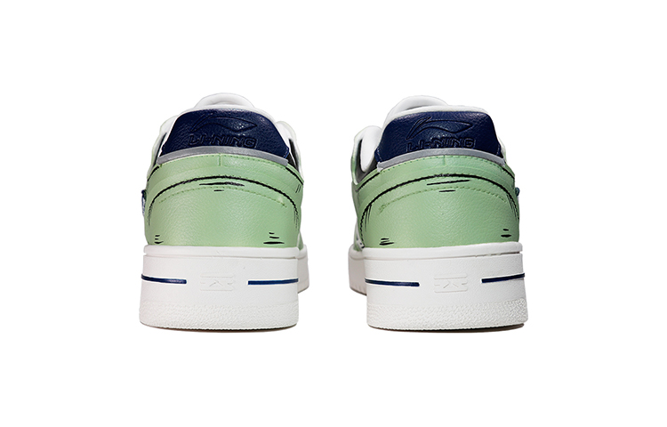 Purchase 李寧 天機 緑白 「ワンピース ゾロ」カスタムシューズ AGCP299-10(Team-Three男款二次元绿白)