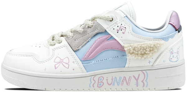 리닝 천기 로우 '화이트 핑크 블루 그라피티' 커스텀 슈즈 AGCP299-5(Team叁-男款Bunny白粉QD) Buy 리닝 천기 로우 '화이트 핑크 블루 그라피티' 커스텀 슈즈 AGCP299-5(Team叁-男款Bunny白粉QD)