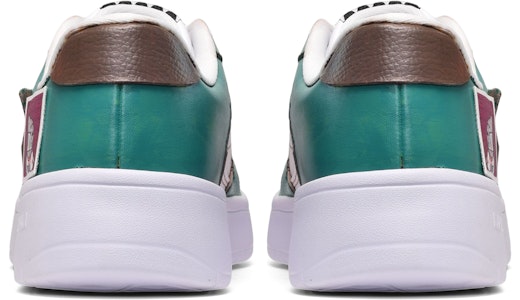 【定製球鞋】LiNing李寧 復古風 鯊魚皮貼 低筒 板鞋 男款 白綠棕 Shop 【定製球鞋】LiNing李寧 復古風 鯊魚皮貼 低筒 板鞋 男款 白綠棕