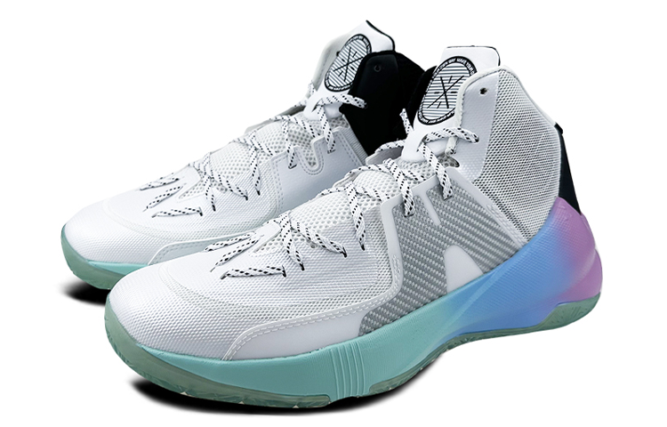 Lookbook 【定制球鞋】LiNing李寧 隊尚3.5 韋德系列 是在玩鞋 高幫 禮盒 棉花糖 馬卡龍 冰淇淋 漸變 減震實戰籃球鞋 男款 粉藍紫