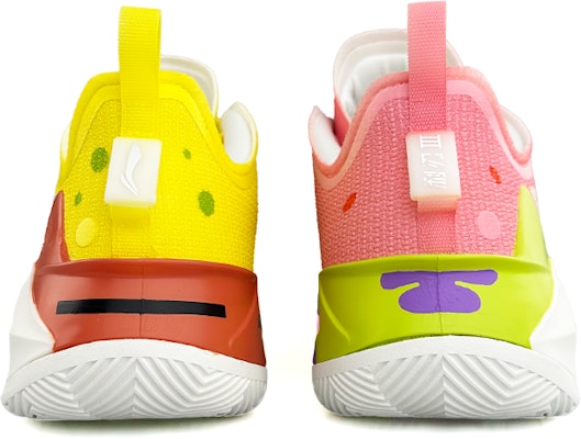 리닝 웨이드 3 V2 '鸳鸯' (노랑/핑크) ABAT057-3(Team91-黄粉鸳鸯卡通A) Details for 리닝 웨이드 3 V2 '鸳鸯' (노랑/핑크) ABAT057-3(Team91-黄粉鸳鸯卡通A)