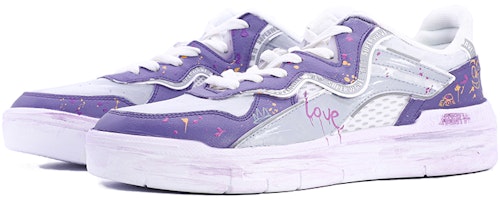 李寧 WoW クリスマス落書き ダ・ヴィンチカスタム AGCR037-1(TeamM-男款圣诞夜艺术涂鸦白紫) Lookbook 李寧 WoW クリスマス落書き ダ・ヴィンチカスタム AGCR037-1(TeamM-男款圣诞夜艺术涂鸦白紫)