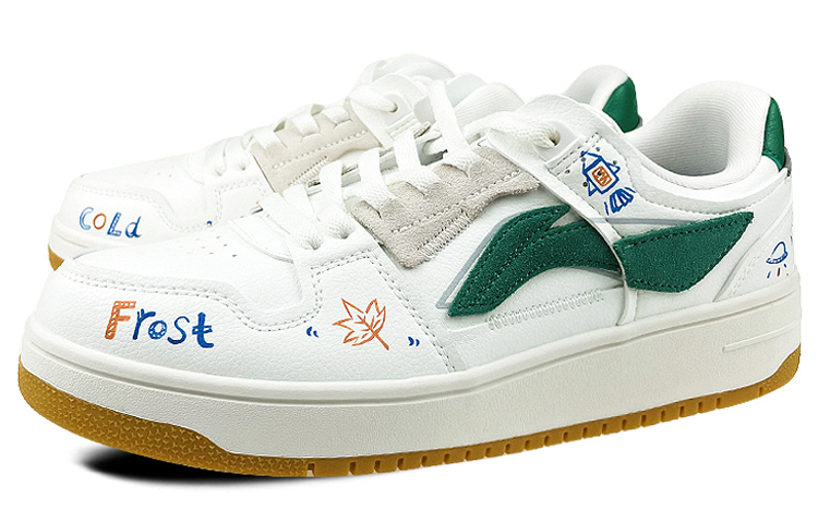 Lookbook [Sepatu Kustom] Li-Ning Way of Wade 'Equinox Graffiti' AGCP299-6(Team叁-男款手绘黄绿秋分)