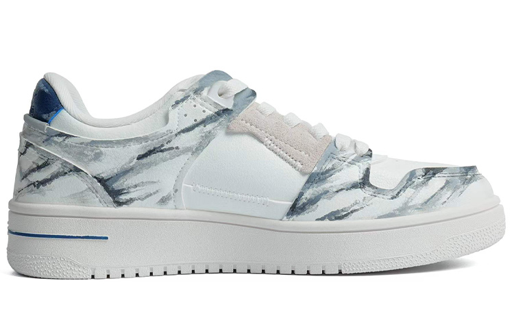 Order [Zapatillas Personalizadas] Li-Ning Way of Wade 'Salpicadura de Tinta' AGCP299-10(TeamR-男款水墨灰蓝)