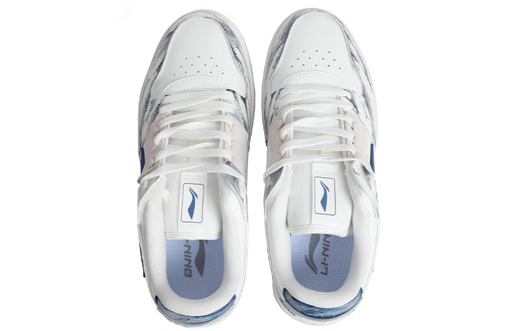 Shop [Zapatillas Personalizadas] Li-Ning Way of Wade 'Salpicadura de Tinta' AGCP299-10(TeamR-男款水墨灰蓝)