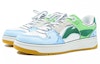 Lookbook 【訂製球鞋】LiNing李寧 天跡 九製 二次元 凌亂線條訂製 清新配色 妙蛙種子 防滑耐磨 低幫 板鞋 男款 藍綠