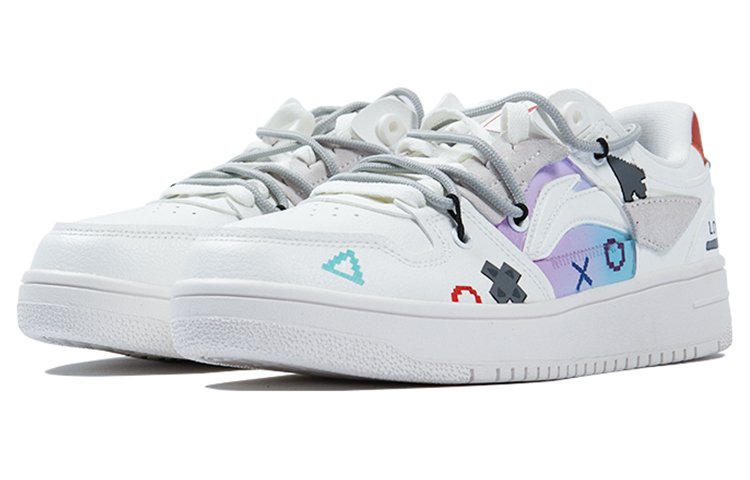 Lookbook [Sepatu Kustom] Li-Ning Way of Wade 'Pixel Game' AGCP299-5(TeamP-电玩像素游戏)