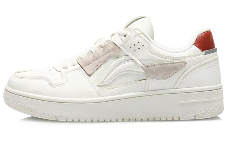 Cheap 리닝 웨이드 심플 메카 레트로 화이트-레드 (커스텀) AGCP299-5(TeamTen-男款机甲李宁白红)