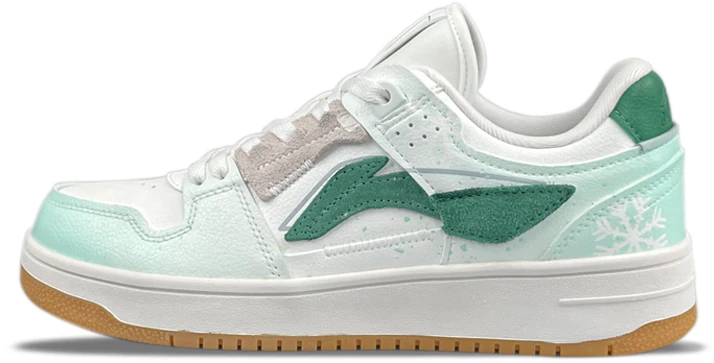 custom-shoes-li-ning-way-of-wade-snowflake-macaron-tiffany-hand-painted-gradient-low-top-mint-green