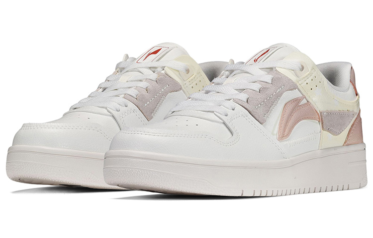 Lookbook 李寧 WoW「星空ダスティピンク」カスタムシューズ AGCP299-5(TeamE-男款星星涂鸦黄粉)