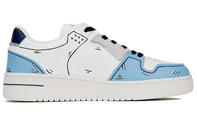 Order [Sepatu Custom] Li-Ning Way of Wade 'Tianji Blood - Biru Hitam' AGCP299-10(TeamThree-男款二次元蓝黑)