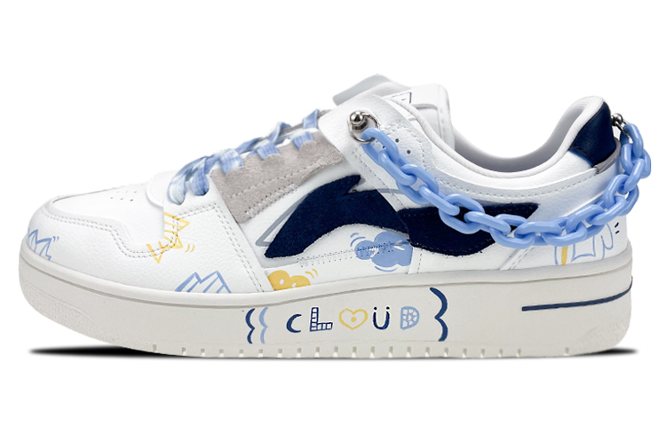 Buy [定制鞋款] 李宁 韦德之道 '情人节蓝链涂鸦花束' AGCP299-10(Team叁-男款蓝色链条S-BOX)