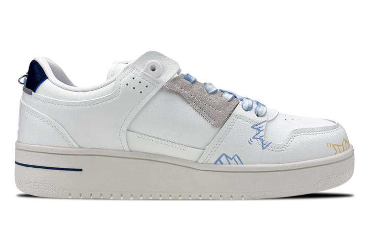 Order [定制鞋款] 李宁 韦德之道 '情人节蓝链涂鸦花束' AGCP299-10(Team叁-男款蓝色链条S-BOX)