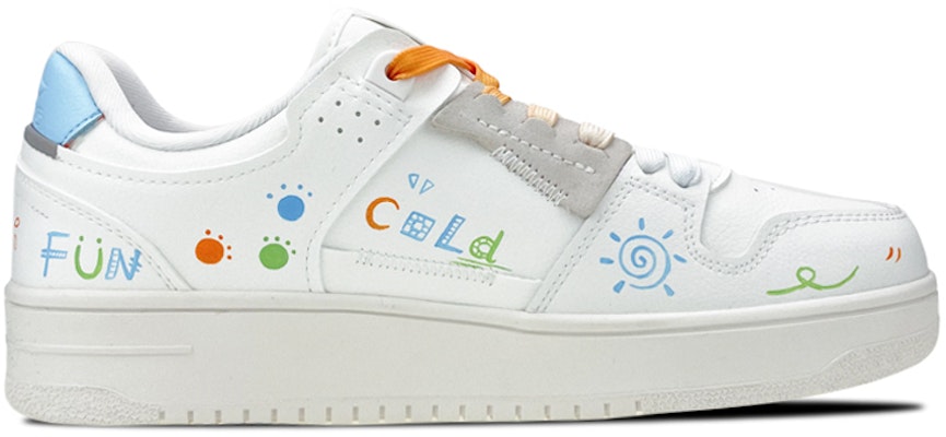 【定制球鞋】【預售】LiNing李寧 天跡 情人節主題 塗鴉 夏日 沙灘椰樹 可愛 情侶 禮物 低幫 板鞋 男款 白橙 Order 【定制球鞋】【預售】LiNing李寧 天跡 情人節主題 塗鴉 夏日 沙灘椰樹 可愛 情侶 禮物 低幫 板鞋 男款 白橙