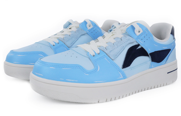 Lookbook Zapatillas personalizadas Li-Ning Way of Wade 'San Valentín Azul Spray' AGCP299-10(TeamTen-男款二次元)