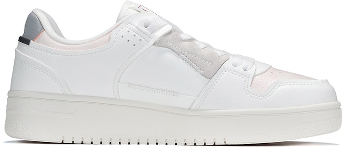 【定制球鞋】 LiNing李寧 天跡 二次元線條 潮流元素皮貼 低幫 板鞋 男款 白粉 Order 【定制球鞋】 LiNing李寧 天跡 二次元線條 潮流元素皮貼 低幫 板鞋 男款 白粉