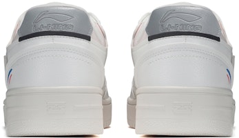 【定制球鞋】 LiNing李寧 天跡 二次元線條 潮流元素皮貼 低幫 板鞋 男款 白粉 Shop 【定制球鞋】 LiNing李寧 天跡 二次元線條 潮流元素皮貼 低幫 板鞋 男款 白粉