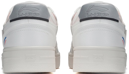 【定制球鞋】 LiNing李寧 天跡 二次元線條 潮流元素皮貼 低幫 板鞋 男款 白粉 Shop 【定制球鞋】 LiNing李寧 天跡 二次元線條 潮流元素皮貼 低幫 板鞋 男款 白粉