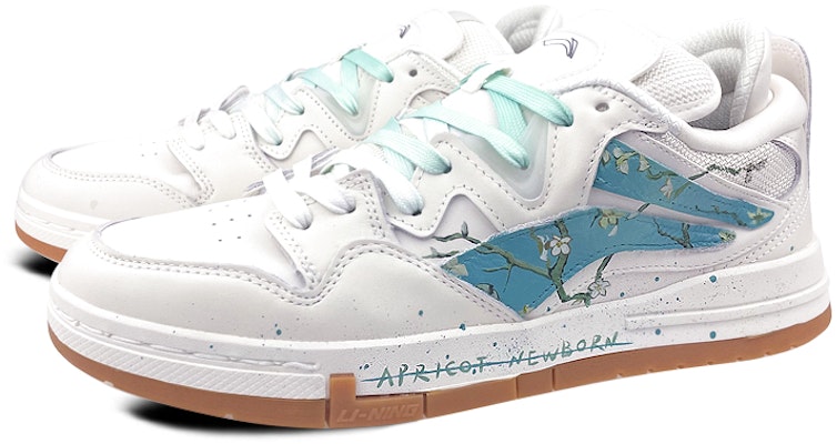 리닝 웨이드 올시티9 "반고흐 살구꽃" (Li-Ning Wade All City 9 "Van Gogh Apricot Flowers") AETR005-1(Team叁-男款杏花白蓝) Lookbook 리닝 웨이드 올시티9 "반고흐 살구꽃" (Li-Ning Wade All City 9 "Van Gogh Apricot Flowers") AETR005-1(Team叁-男款杏花白蓝)