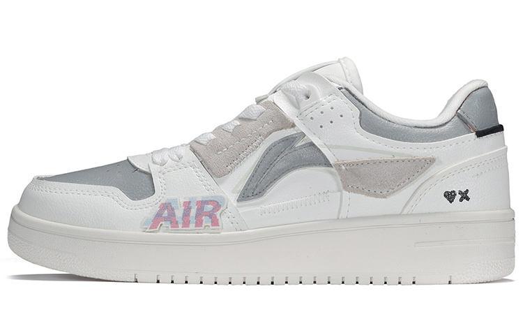 [Custom Shoes] Li-Ning Way of Wade Low Top 'Black White Grey' 'Letter Patchwork'